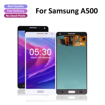 

10pcs OLED For Samsung A5 2015 A500 LCD Display Touch Screen Digitizer Assembly Panel A5 2015 A500 Screen LCD Display Pantalla
