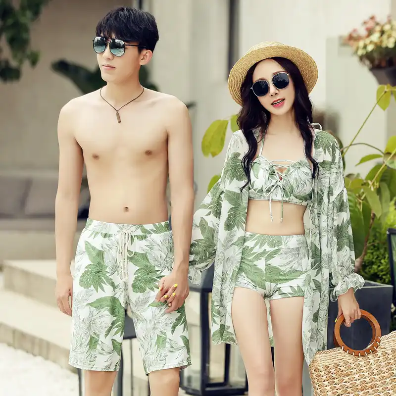 Conjunto de roupa de banho para casal Clearance