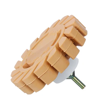 

Mini Paint Removal Practical Powerful Pneumatic Clean Repair Rubber Wheel Durable Universal Lightweight Auto Eraser Round