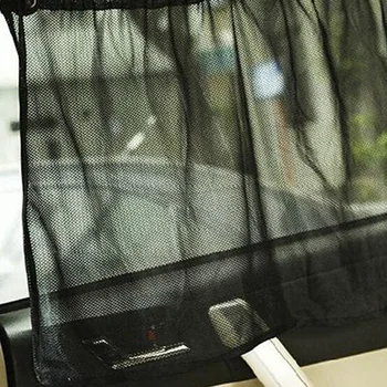 

Cover Car sunshade Universal UV Protection Side Mesh Curtain With Suction Cups