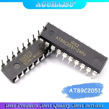

1pcs/lot AT89C2051-24PU AT89C2051 DIP-20 import new home furnishings