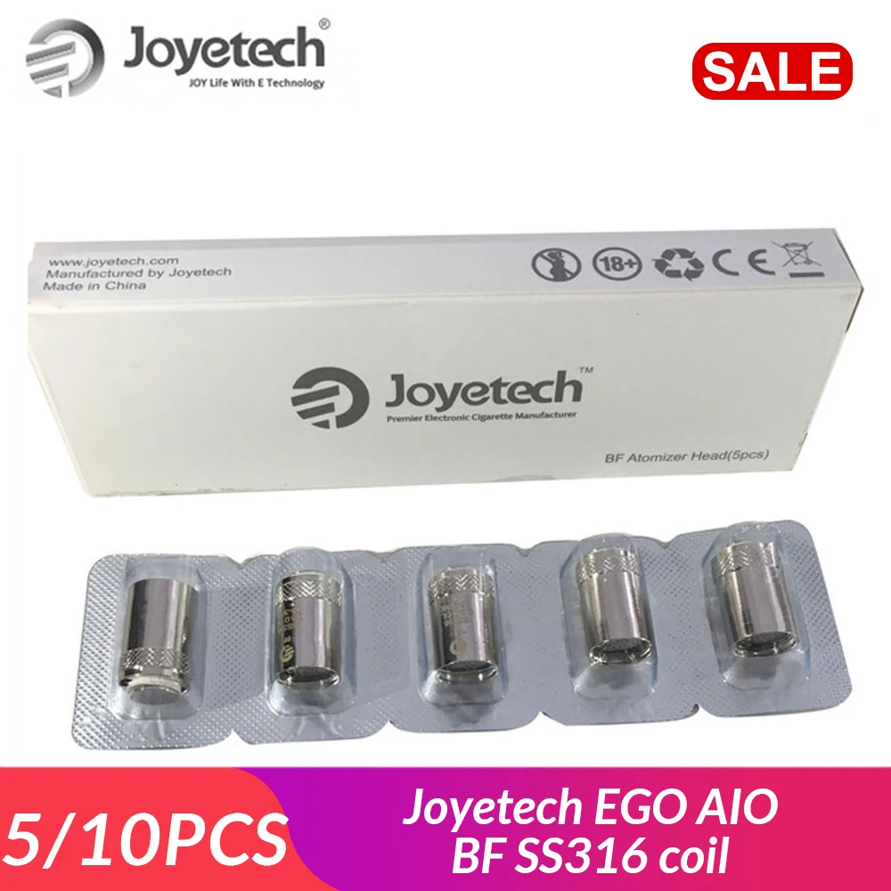 [RU] оригинальная головка спирали Joyetech BF SS316 0 5 Ом/0 6 Ом/1 Ом для серии CUBIS/ EGO AIO/Cuboid Mini
