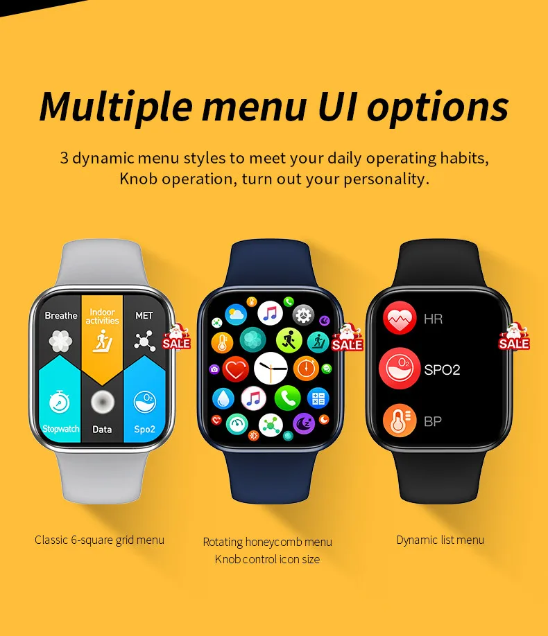 Original HW16 44mm Smart Watch Series6 Men 320*385 Screen Custom Picture Smartwatch Women Bluetooth Call 2022 pk FK88 IWO13 W46