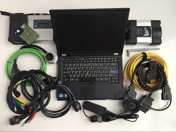 

Newest mb star c5 sd connect with 2020 software + for bmw icom wifi next with laptop t410 (i7 4g) with 1tb hdd sd c5 icom tool