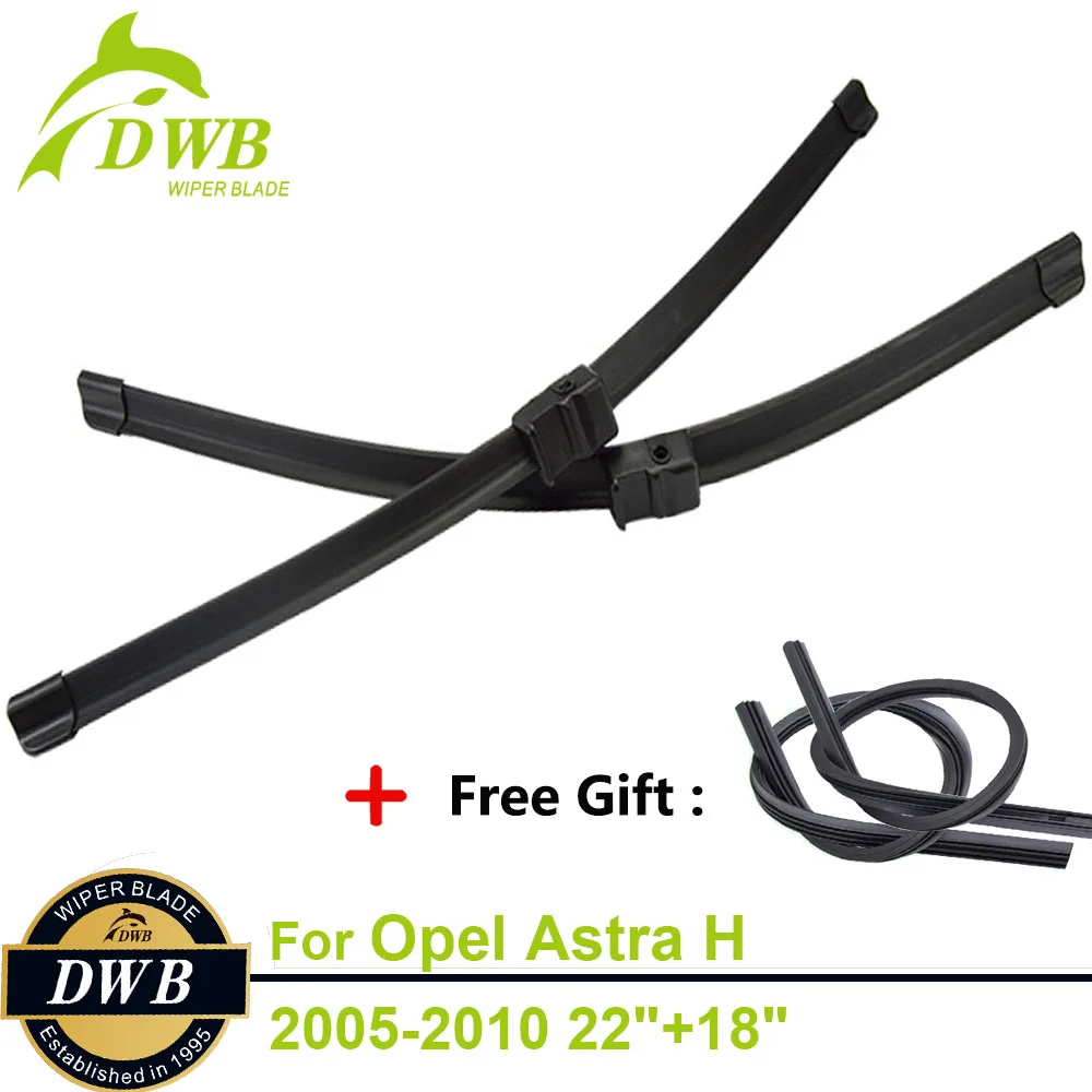 2 шт. эко-стеклоочиститель для Opel Astra H sportatch &amp TwinTop 2005-2010 22 &quot+ 18&quot без каучука