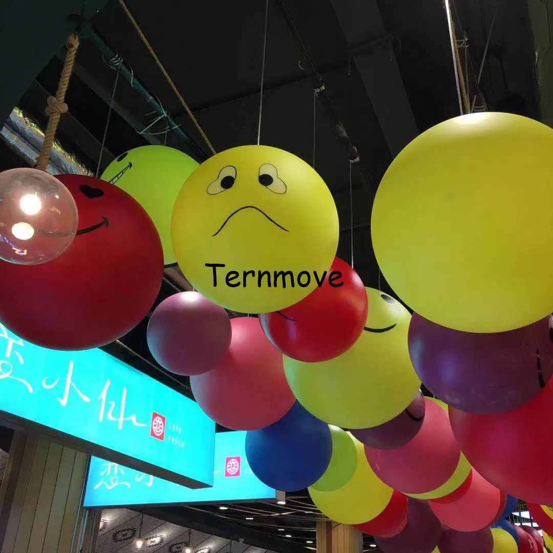 Pvc Face Balloon Helium Balloon Inflatable Interaction Advertising