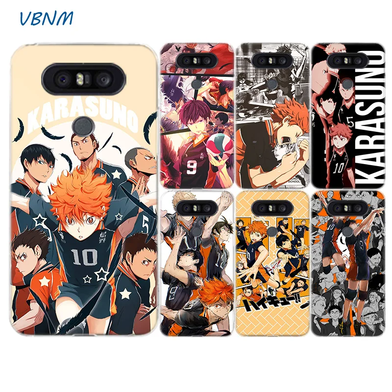 Модный силиконовый чехол Haikyuu для LG G8S G7 G6 G5 G4 V40 V30 V20 V10 Q7 Q8 Q6 K8 K10 2018 2017|Бамперы| |