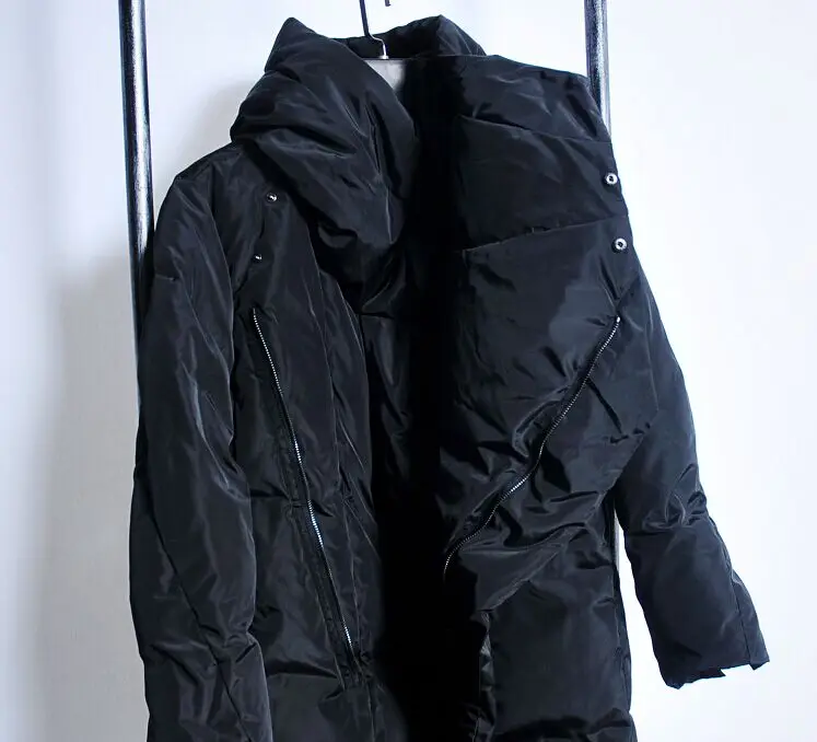Owen seak Men Parkers Down Jackets Gothic Style Men's Clothing Trench Winter Women Dust Coats Windbreaker Black Down Jackets