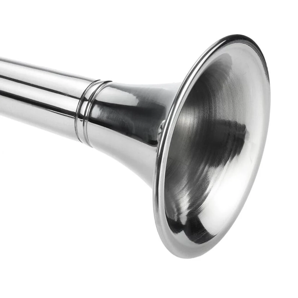 Single Air Trumpet Electric Air Horn 105db 12V 24V Horns Compressor For Car Lorry Train Boat Marine RV Trailer SUV Truck