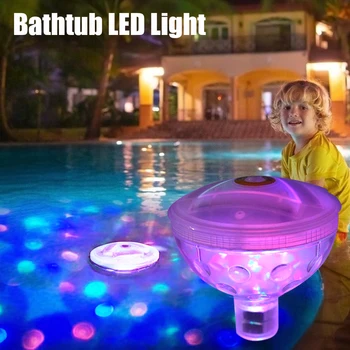 

Battery Powered Underwater Fountain Light Waterproof Bathtub LED Light Fountain Swimming Pool Bath Shower Decorative Lighting
