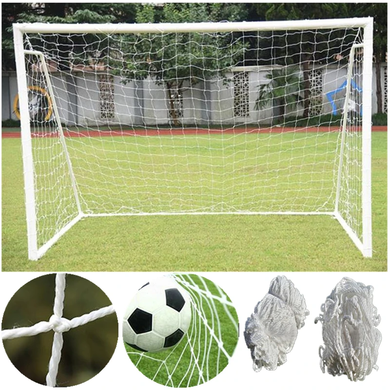 Футбольный мяч в сетке. Сетка от мяча. 45х1 белая однослойная. Сетка "atemi" футбольная 7,5х2,5х2 м (нить 2,5 мм) t4022n25. 5.