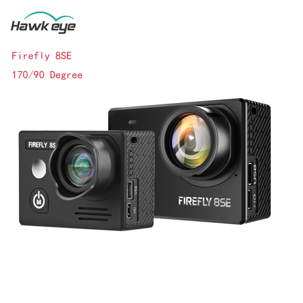 Hawkeye Firefly 8SE 4K 90 градусов/170 градусов экран WIFI Спортивная камера для записи FPV Экшн RC