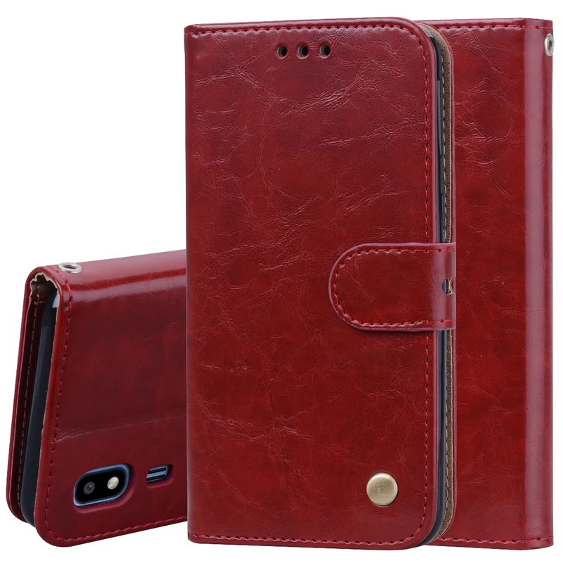 

For Samsung Galaxy A2 CORE Wallet Card Slot Stand Back Cover For Samsung Galaxy A 2 CORE Flip Leather soft Silione Cover Funda