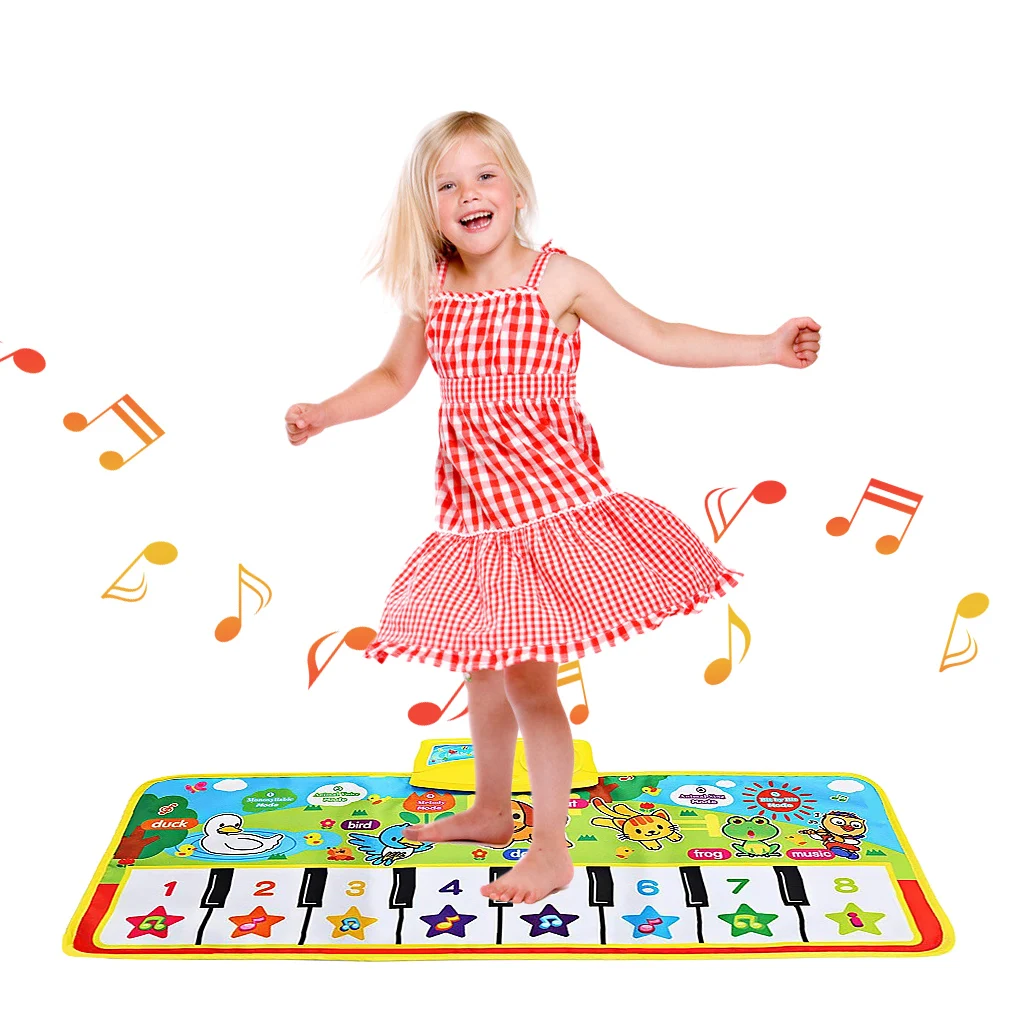 

Мягкий детский музыкальный игровой коврик Jenilily 71x28 см, детский коврик, игрушки для ползания, детский игровой коврик, игрушки для девочек