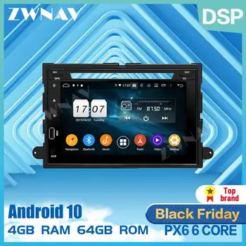 

PX6 Android screen 10.0 Car Multimedia player For FORD Fusion Explorer 2006 2007 2008 2009 car audio radio stereo GPS head unit