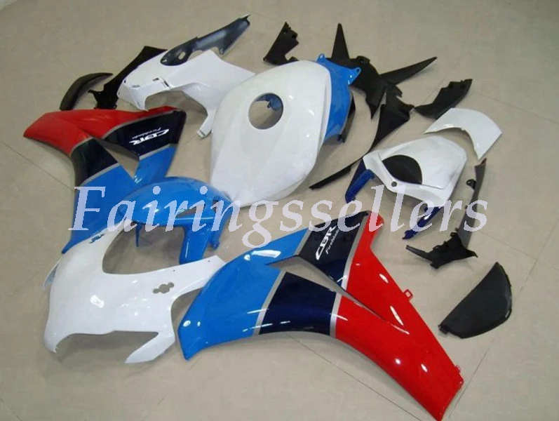 Honda CBR 1000 RR, 2008-2011 - White, Blue & Red
