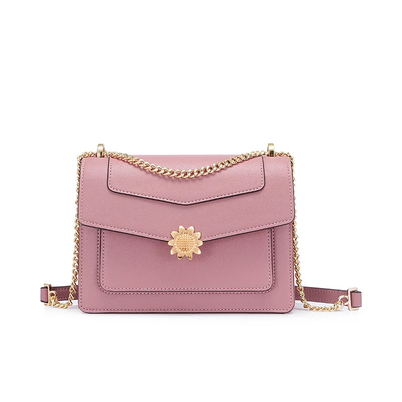 

Summer New Fashion Shoulder Bag Casual Messenger Bag Women Leather Handbags Pu Chain Square Sling Bag