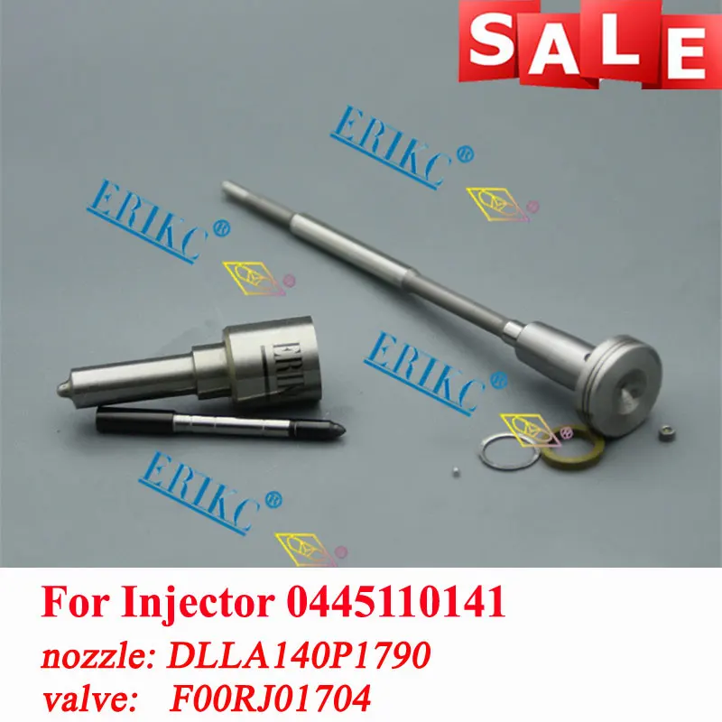 

0445120141 Diesel Injector Nozzle DLLA140P1790 (0433172092) Valve F00RJ01704 Spare Parts Repair Kits for Bosch 0 445 120 141