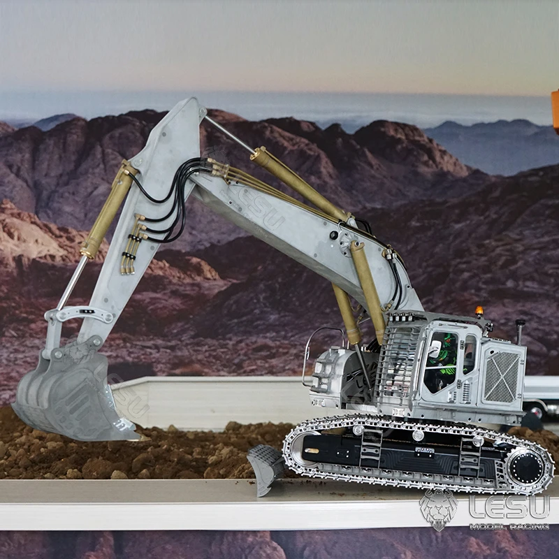 LESU 1/14 Metal Hydraulic RC Excavator 