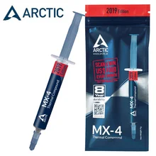 ARCTIC MX-4 AMD Intel processor CPU Cooler Cooling Fan Thermal Grease VGA Compound Heatsink Plaster paste noctua nh u9b se2 amd intel processor coolers 2 fans cooling fan contain thermal compound cooler fans lga1155x 2011 1366 775