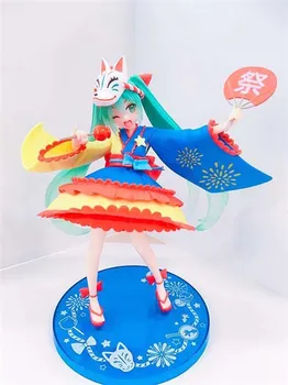 

New arrival Anime Hatsune Miku 2nd Generation Season Summer Ver. PVC Action Figure Collectible Model Toys Brinquedos lelakaya