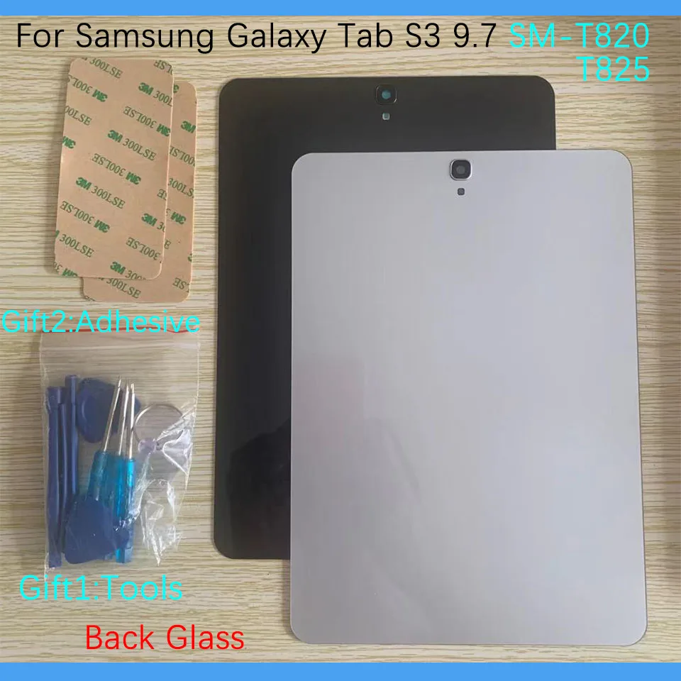 Новое заднее стекло для Samsung Galaxy Tab S3 9 7 T820 T825 задний корпус Крышка батарейного