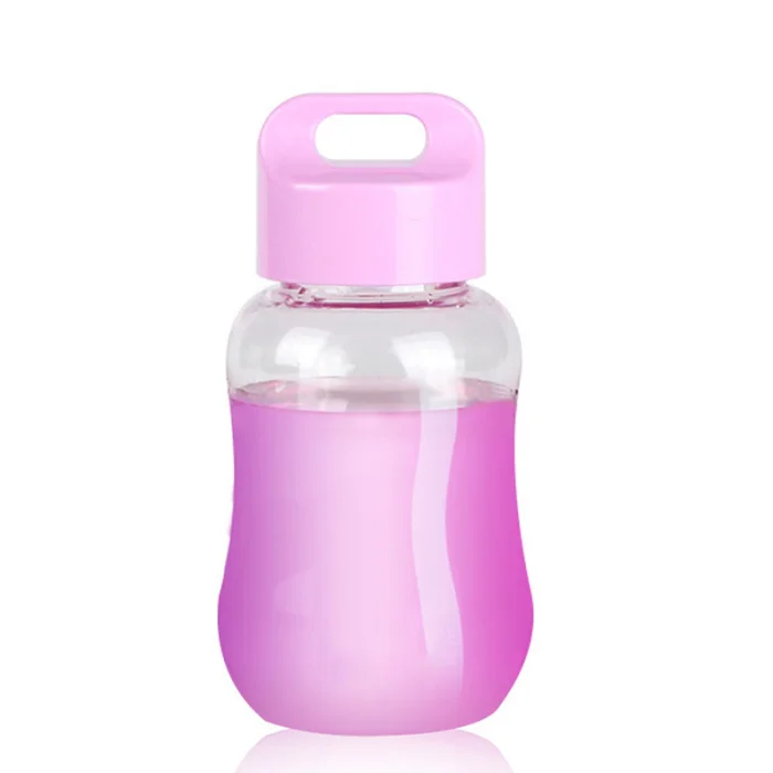 2 Pcs Mini Water Bottle 200ml Portable Cute for Children Students Sports Outdoor ZJ55