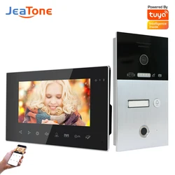 Jeatone – système d'interphone vidéo wi fi pour appartements multiples, AHD960P, interphone pour accès à la maison, déverrouillage à distance sans fil 