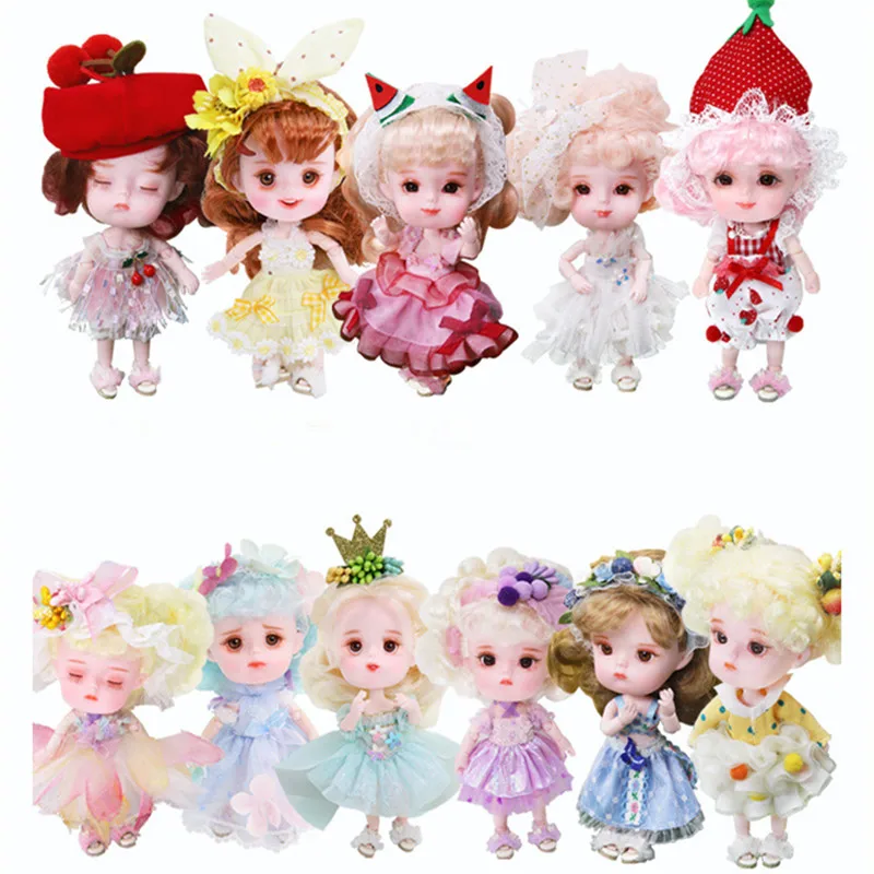 Аксессуары для кукол 15 см BJD 1/12 включая обувь волос одежду серия Dream Fairy игрушки