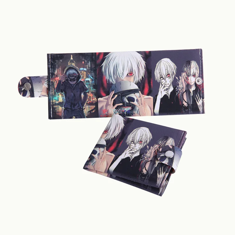 

2020 New Anime cartoon purse student id card holder canvas Anime printing wallet Small coin purse Designer Cardholder Luxury