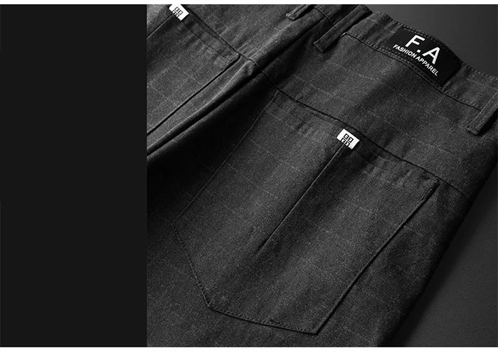 Мужские Зимние флисовые, тёплые штаны мужские повседневные тонкие плотные штаны для мужчин модные бархатные деловые Черные Серые Рабочие Брюки homme