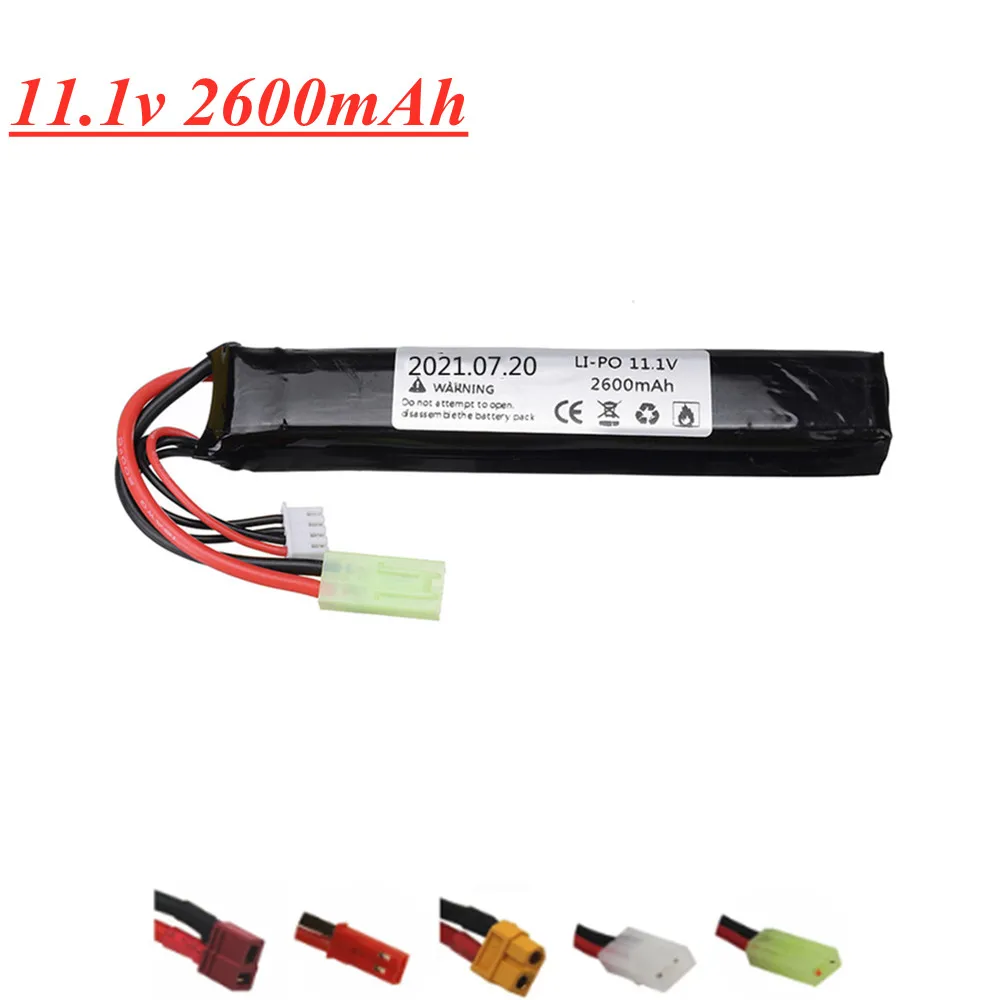 3S водяной пистолет Lipo аккумулятор 11 1 В 2600 мАч 40c для мини страйкбола BB Air