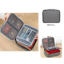

Document Bag Durable Waterproof Reusable Outdoor Activities Document Bag for Safe Filing Storage Box File Organizer Bag
