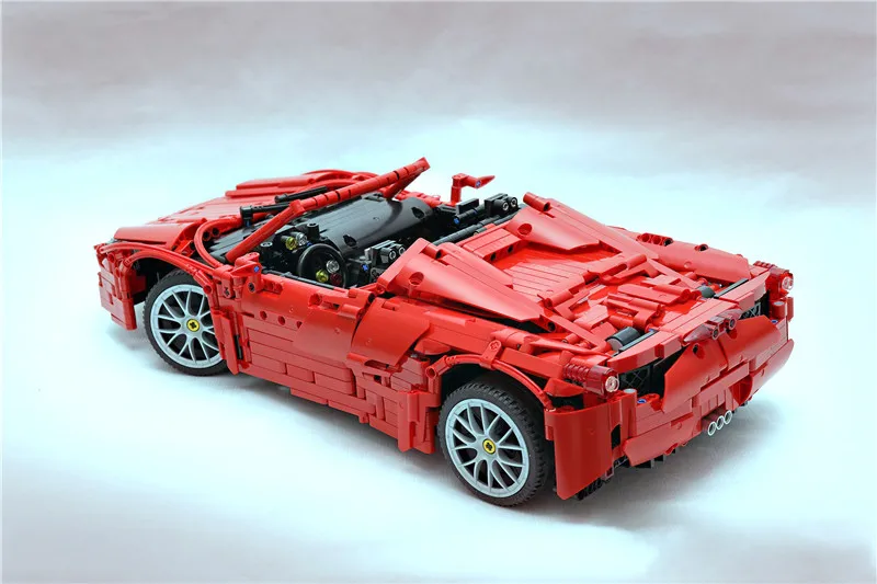 Мпц моторы Мощность Функция Technic RC супер спортивный автомобиль для MOC 1767 здания
