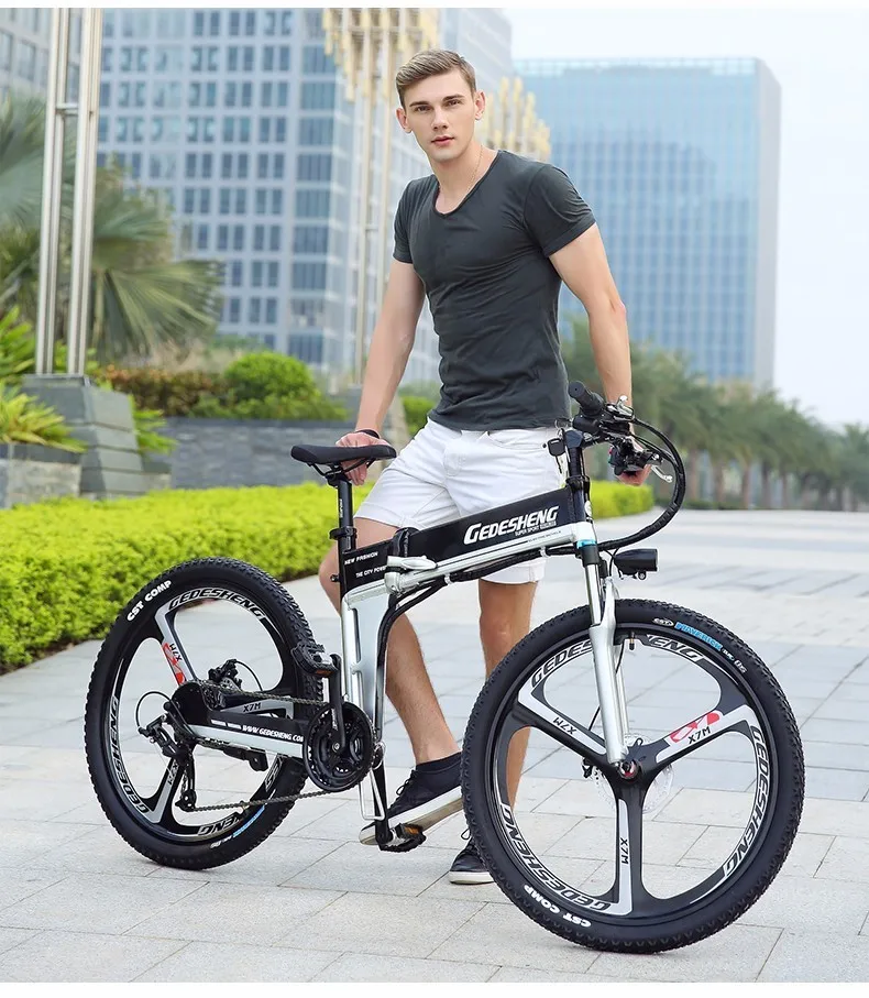 Best 48 26 V Lithium Battery Electric Bicycle Mtb Hidden 500 W High Speed Motor Abs Brake Folding Electric Bike Mountain 13