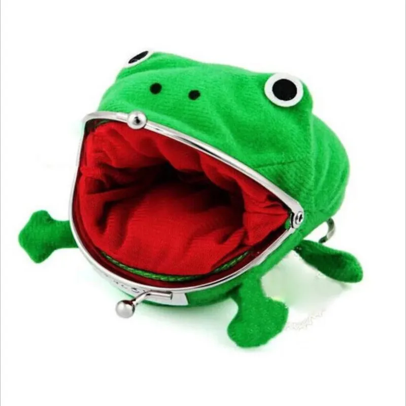 Monederos de rana para mujer, cartera con forma de Manga, monedero bonito, monedero, bolsas de regalo para niños y adultos, 1 ud.