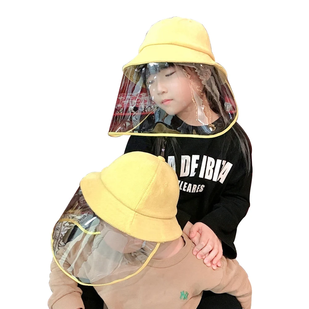 

AA Protective Anti-spitting Anti Dust Hat Cover Outdoor Fisherman for Kids Adult Hats