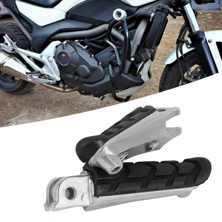 2pcs Motorcycle Front Footrest Pedal Foot Pegs Fit For Honda Nc700 2012
