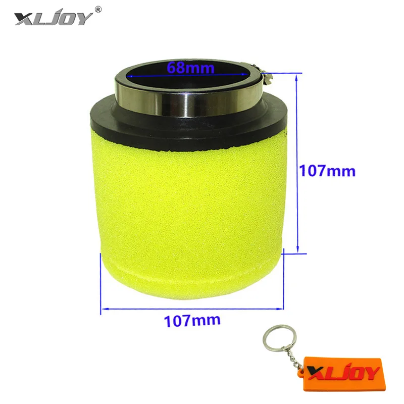 68 мм Двухступенчатый Воздушный фильтр для Arctic Cat 375 400 454 ATV-ЗАМЕНЯЕТ OEM #0470-391 и 0470-322