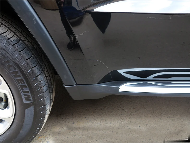 Подходит для Jeep Cherokee- 2 шт. Левая Правая Беговая доска боковые шаги nerf бар Автомобильная педаль боковые лестницы
