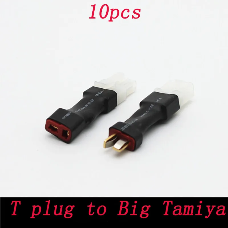 10 шт. модель DIY подключение питания T вилка к большой батарея Tamiya конвертер адаптер RC двигатель ESC цепи мужской женский разъем 10 шт. модель DIY подключение питания T вилка к большой батарея Tamiya конвертер адаптер RC двигатель ESC цепи мужской женский разъем