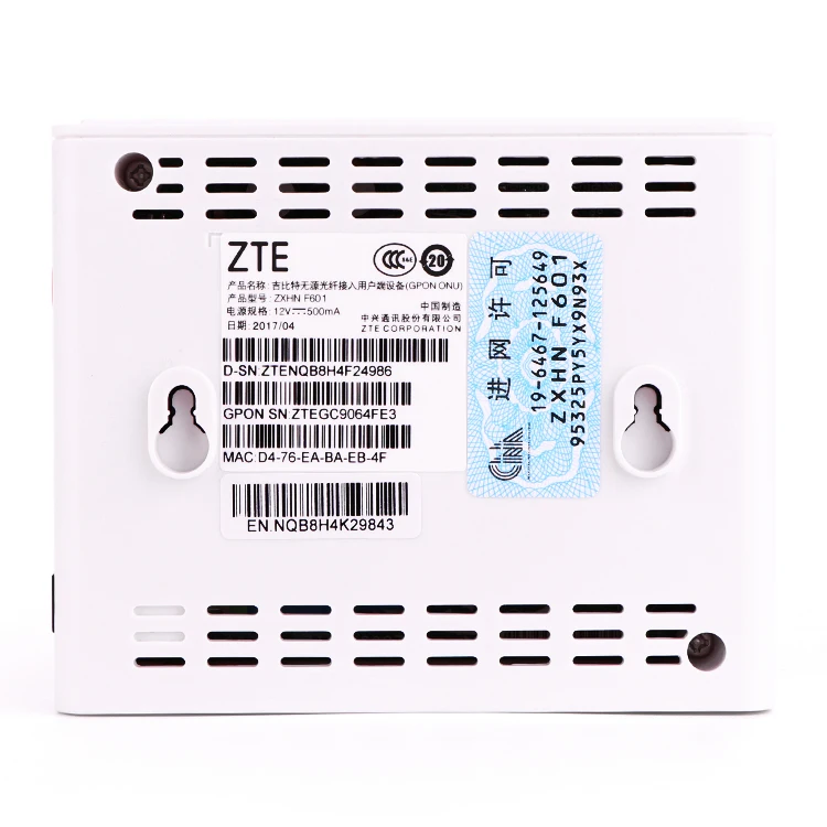 Высокое качество zte F601 ONT ONU GPON модем FTTH opticl line termical EchoLife GE gpon терминал f601 интерфейс