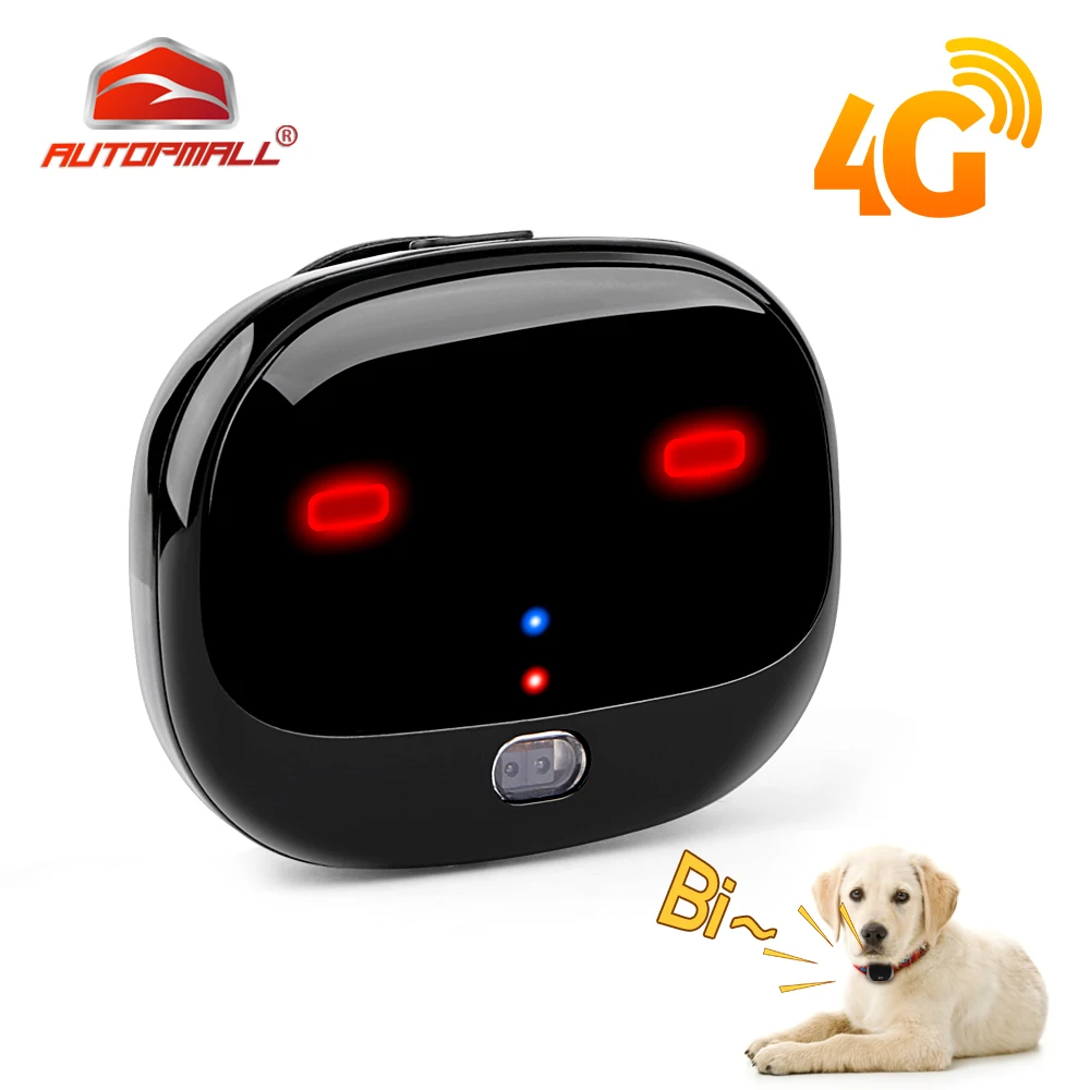 4G Dog GPS Pet Tracker Pet Dog Tracker Waterproof Sports Step Real time WiFi Tracking Voice