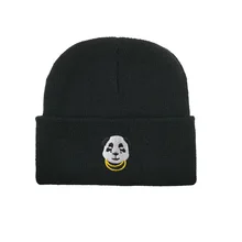 Модная теплая шапка, теплая зимняя мужская и женская шапка для катания на лыжах в стиле хип-хоп, вязаная шапка для пары