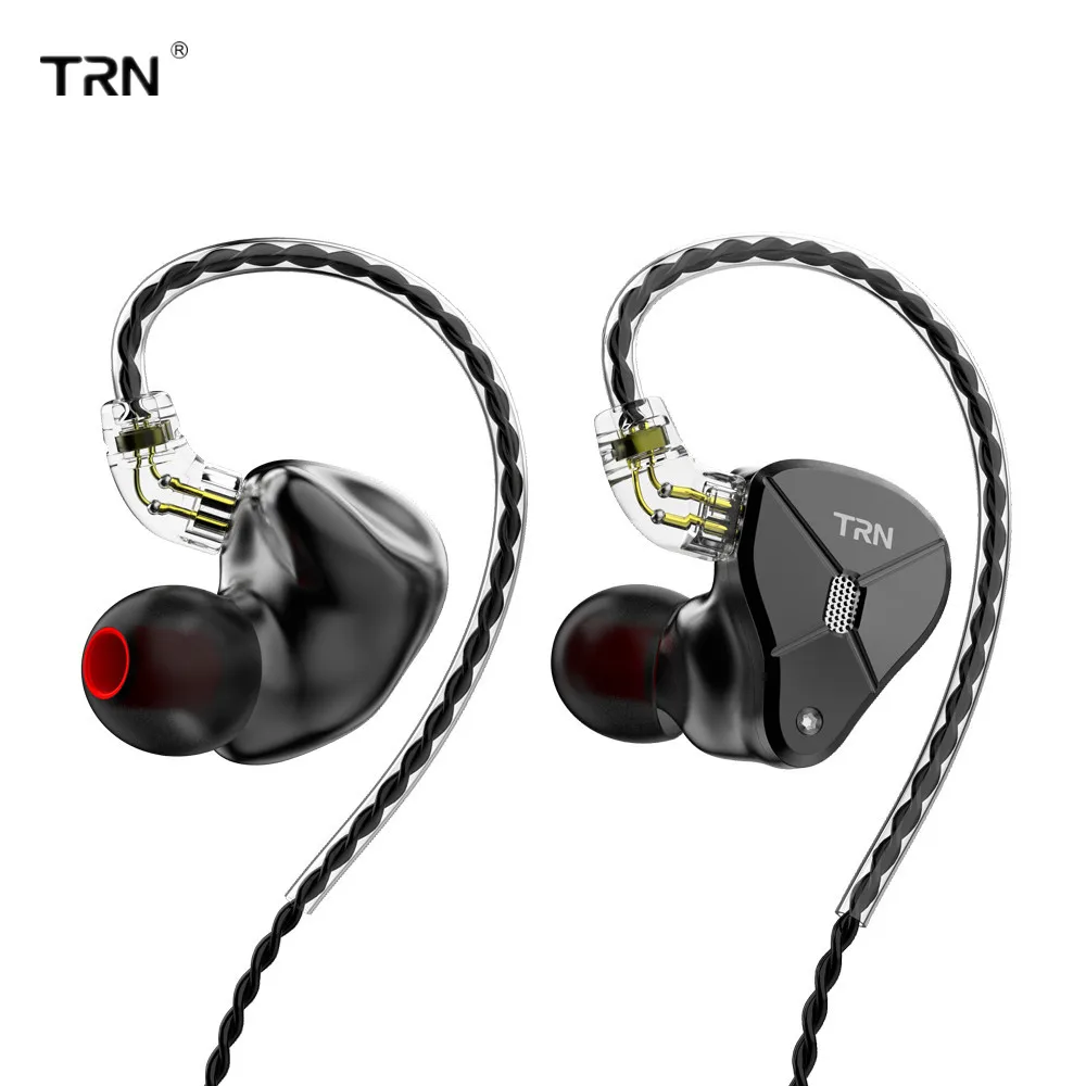 TRN BA5 5BA драйвер блока наушники вкладыши 10 баланс Amarture Hi Fi DJ монитор с 2 контактный