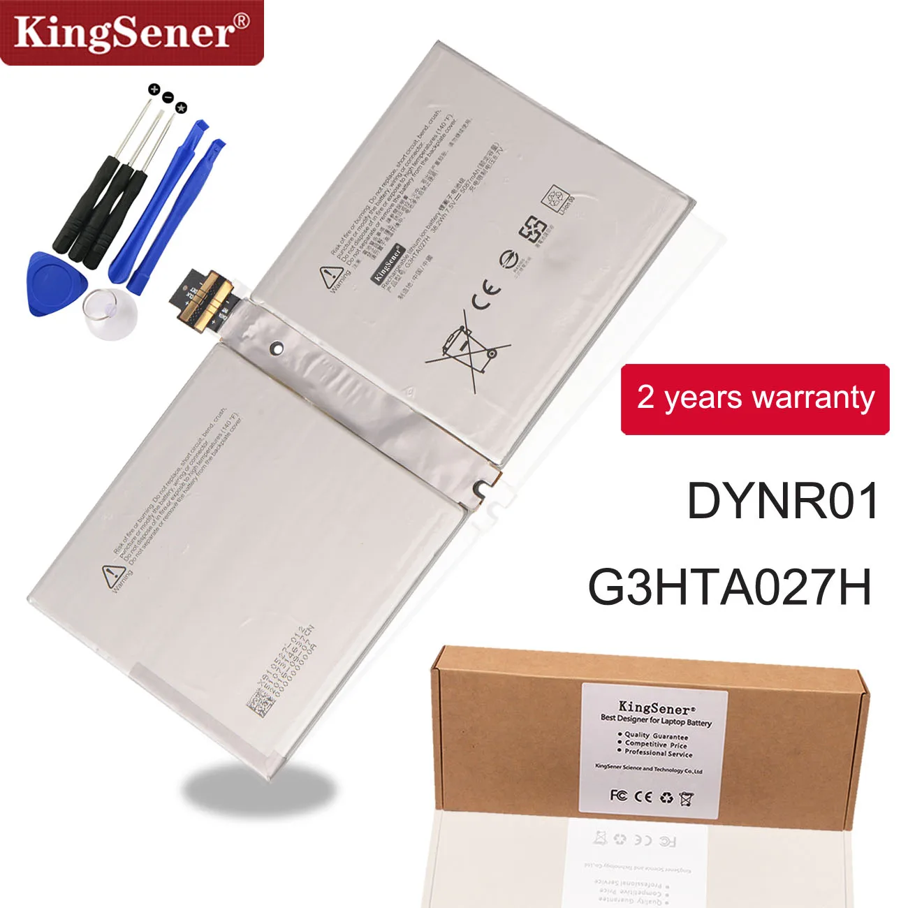 Pаспродажа KingSener G3HTA027H DYNR01 Аккумулятор для ноутбука microsoft Surface Pro 4 1724 12,3