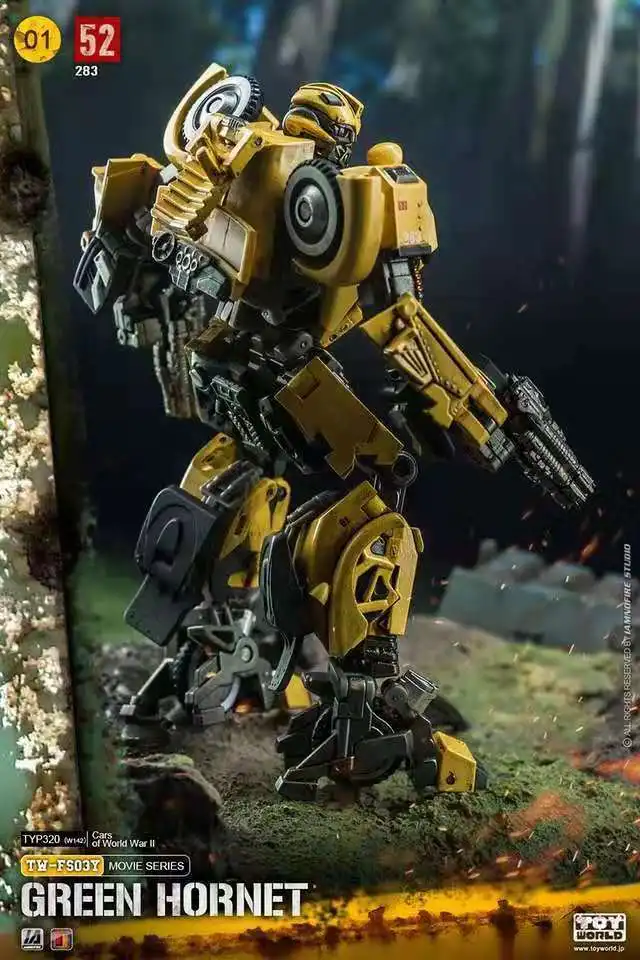 

Transformation Toyworld TW TW-FS03Y Yellow GREEN HORNET Bumblebee,in stock!