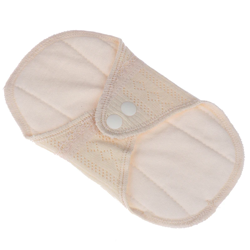 1Pc Soft Cotton Reusable Pads pads Sanitary Pads Washable Panty Liner Mama maternity Menstrual pads Color Random