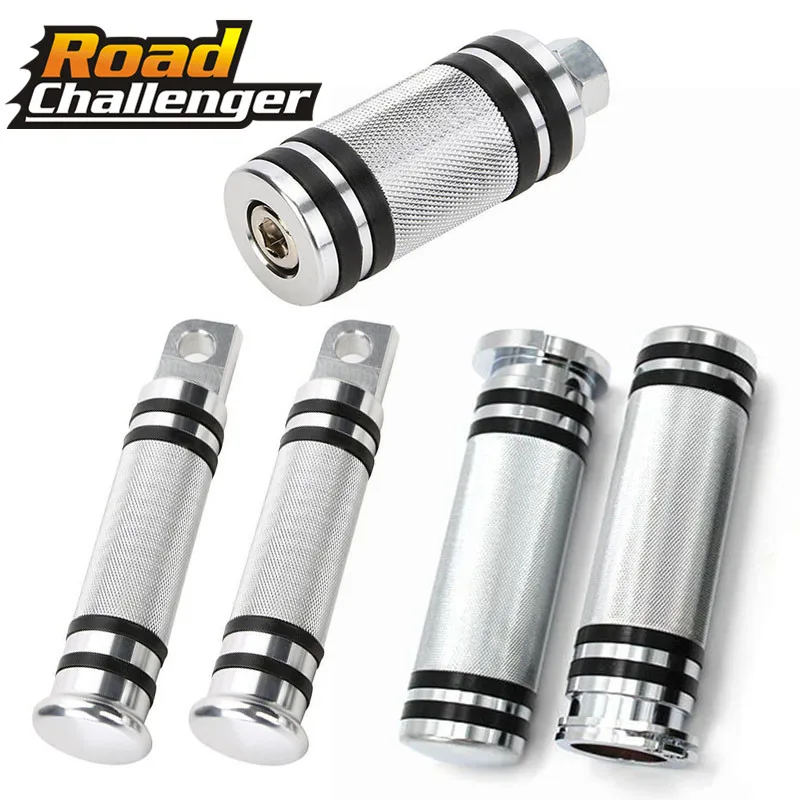 Мотоциклетные подножки для ног + штифты ногтей Набор ручек Harley Sportster 883 Touring Dyna