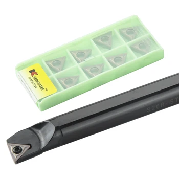 

1pc S20R-STFCR16 S25S-STFCR16 Internal Turning Tool Holder TCMT16 Inserts S20R-STFCL16 Lathe Bar CNC Cutting Tools Set